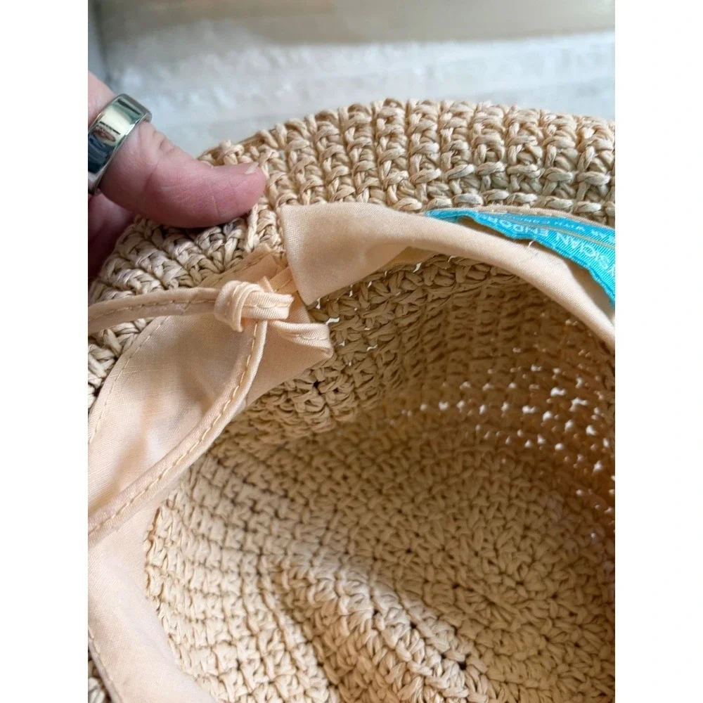 Physician Endorsed Sun‎ hat Panama style wide brim packable beach hat